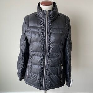 𝅺Calvin Klein Women’s XL Packable Lightweight Premium Down Jacket Black